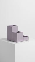 Signature Violet Desk Organizer